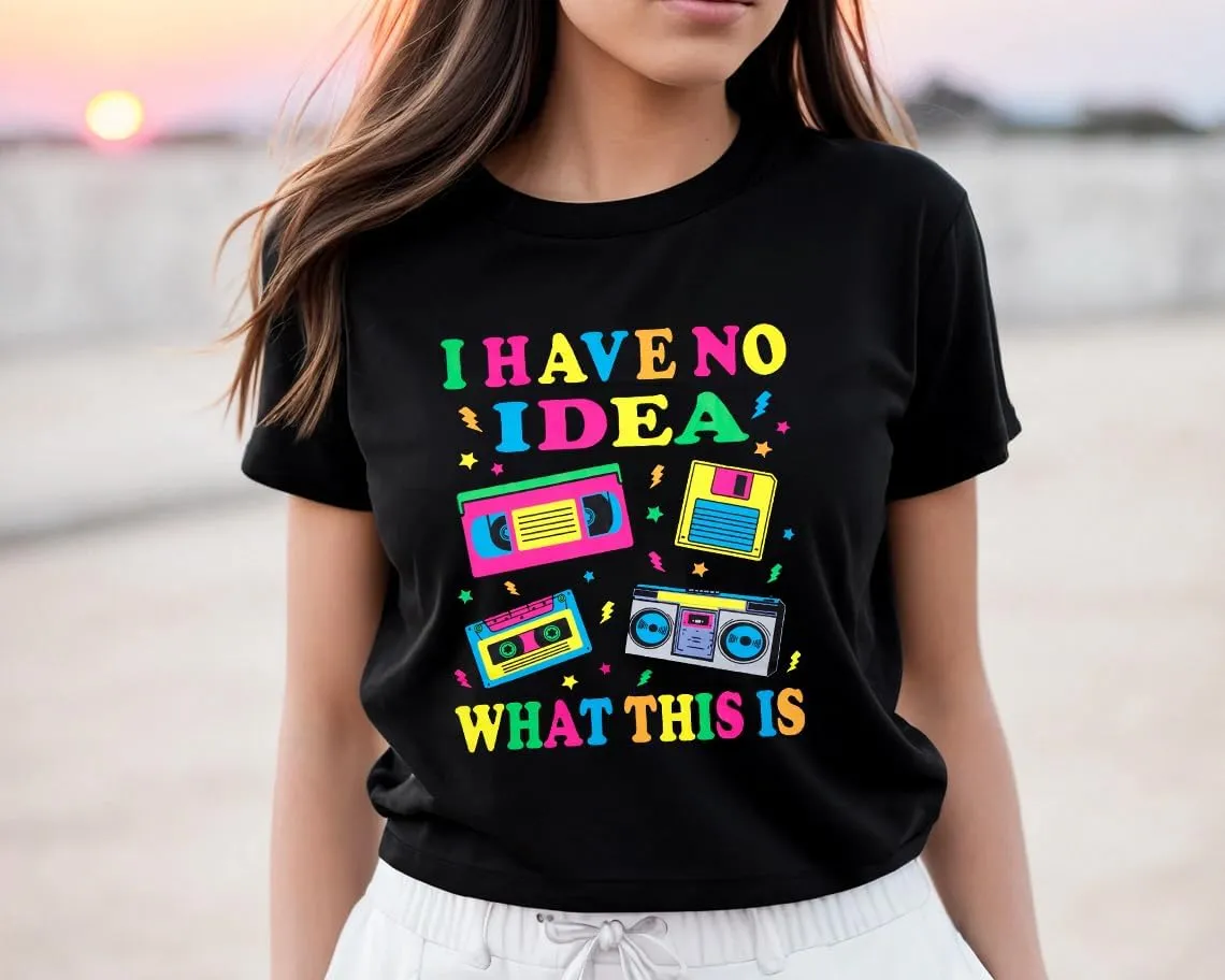 80s Outfit for Women I Love The 80's Shirts Fashion 80s Themed Clothing for Birthday Party Gift