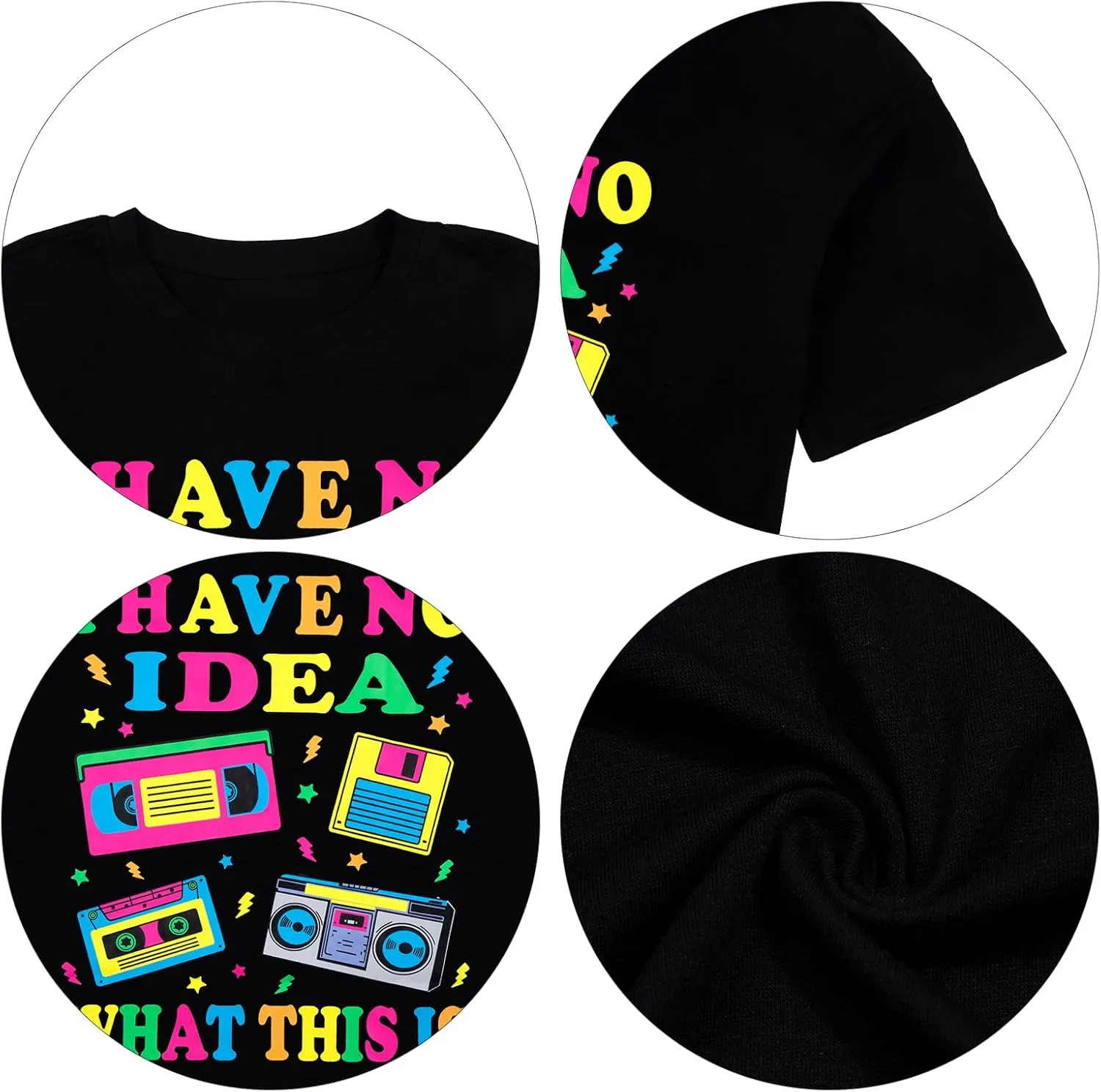 80s Outfit for Women I Love The 80's Shirts Fashion 80s Themed Clothing for Birthday Party Gift