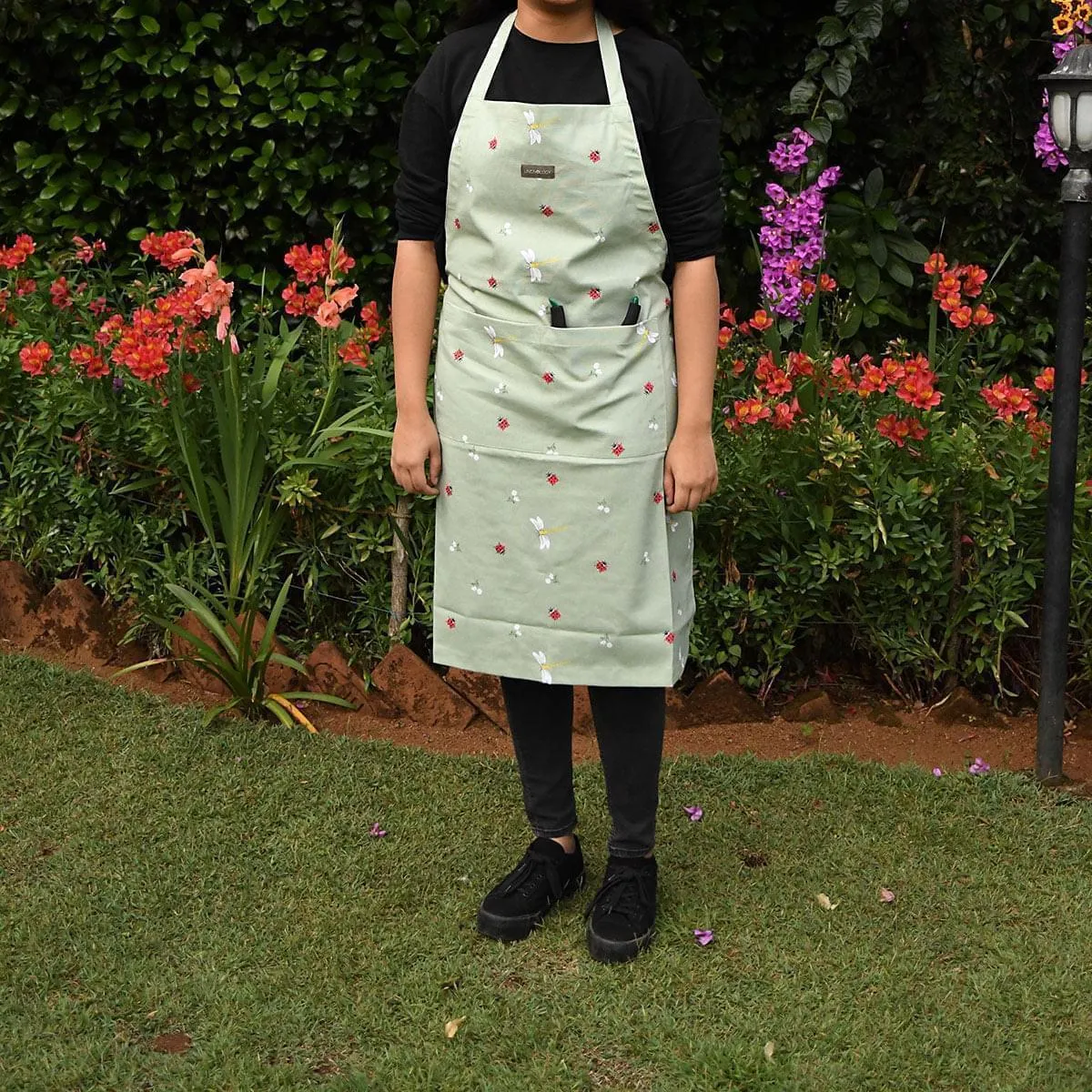 Acrylic Coated Apron - Ladybird