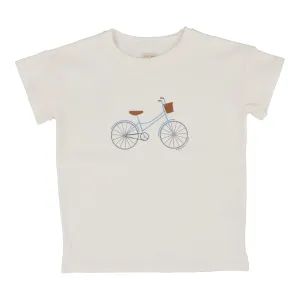 Analogie Bike Boys T-Shirt - White (Graphic Denim Collection)
