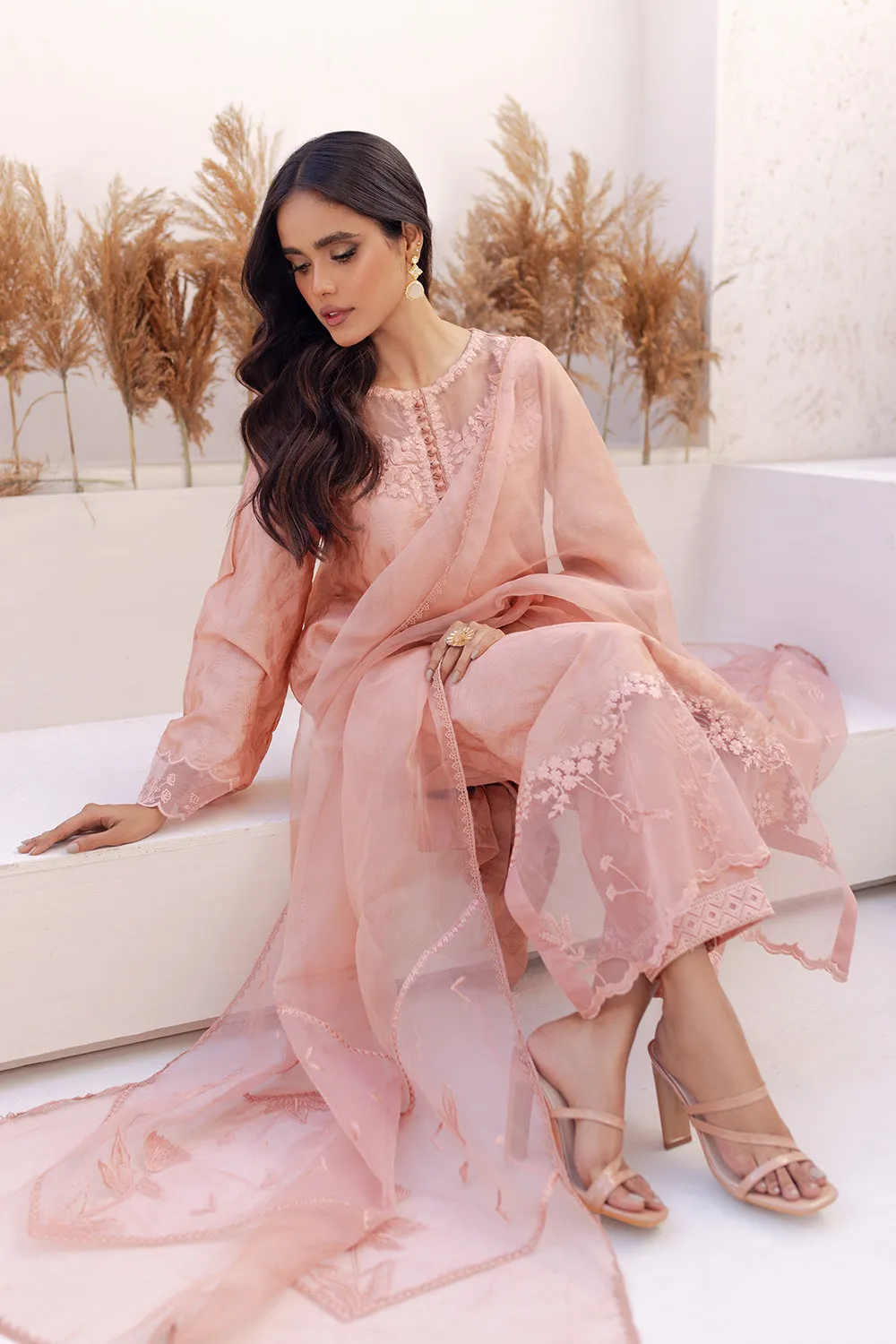 Azure | Ensembles Embroidered Formals | Melon Mirage