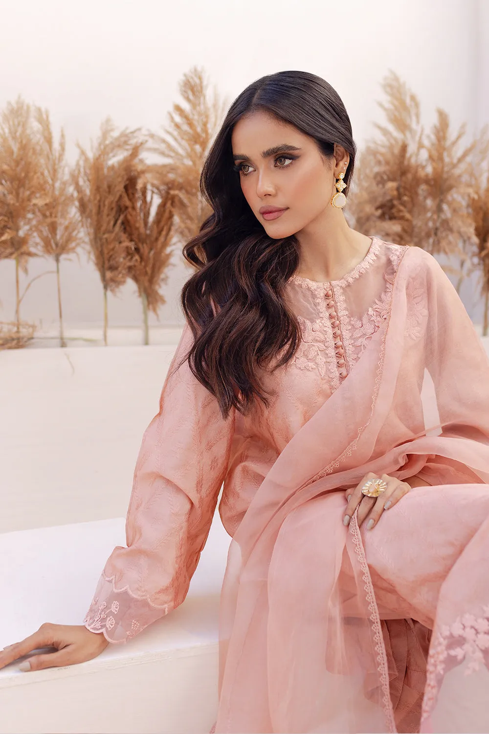 Azure | Ensembles Embroidered Formals | Melon Mirage