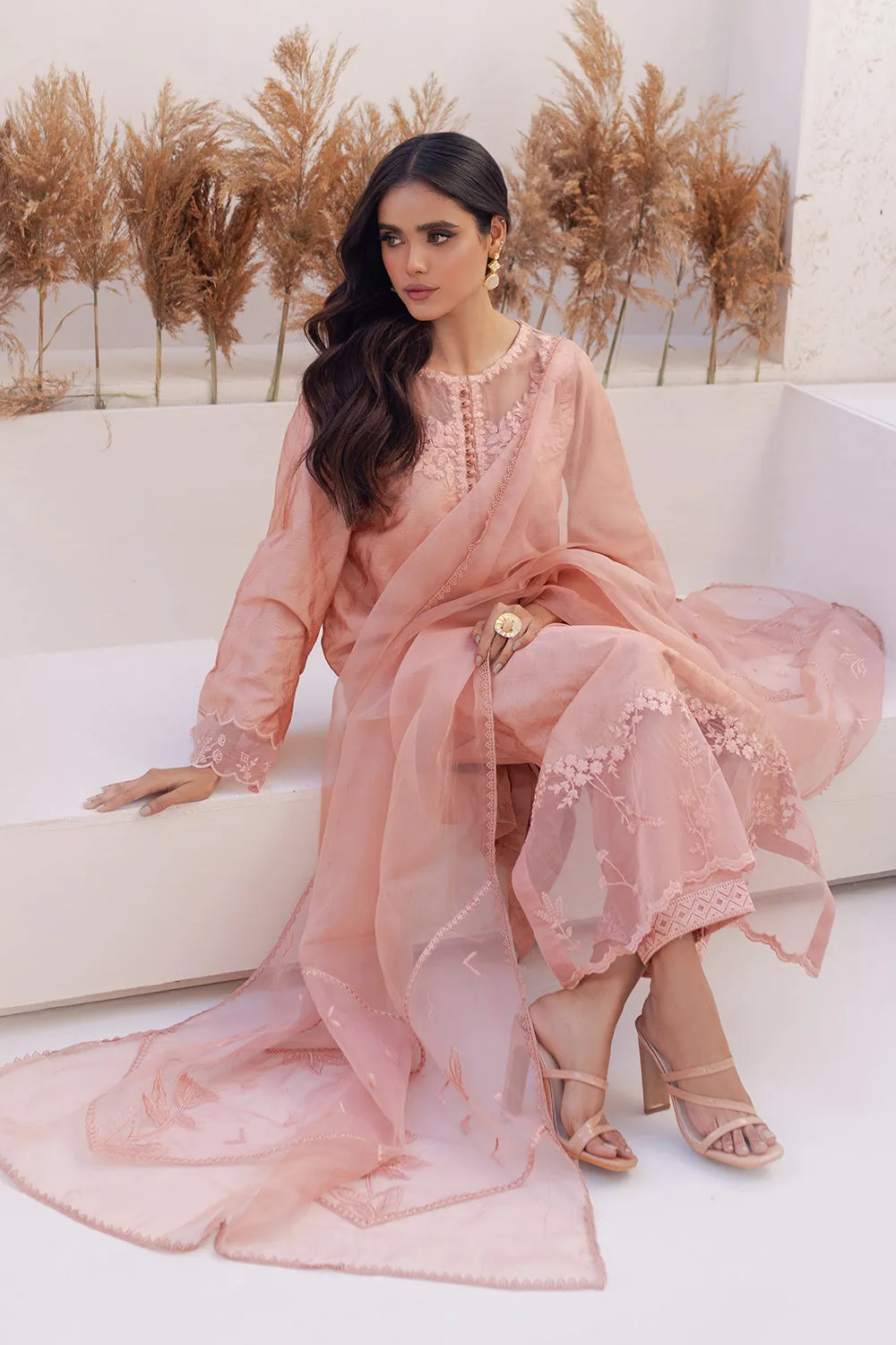 Azure | Ensembles Embroidered Formals | Melon Mirage