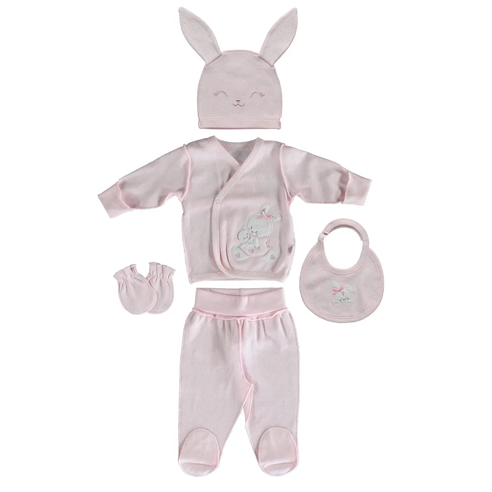 Bebetto Newborn 5-Piece Set Boxed (0-3mths)