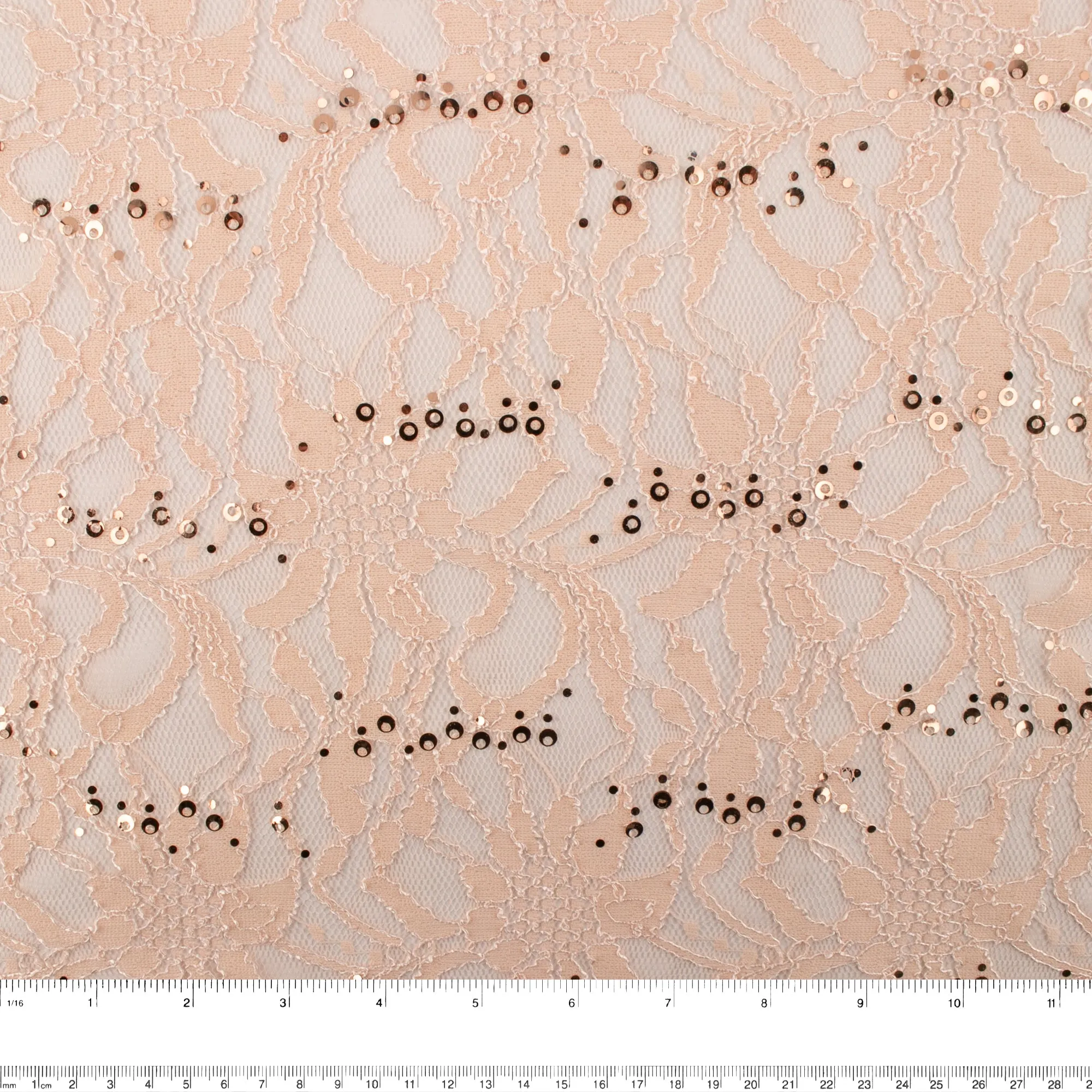 Corded lace - VIRGINIA - Blush