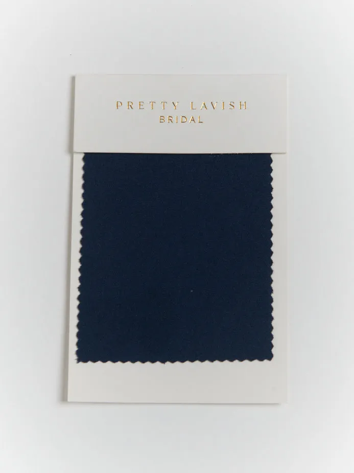 Crepe Navy Swatch