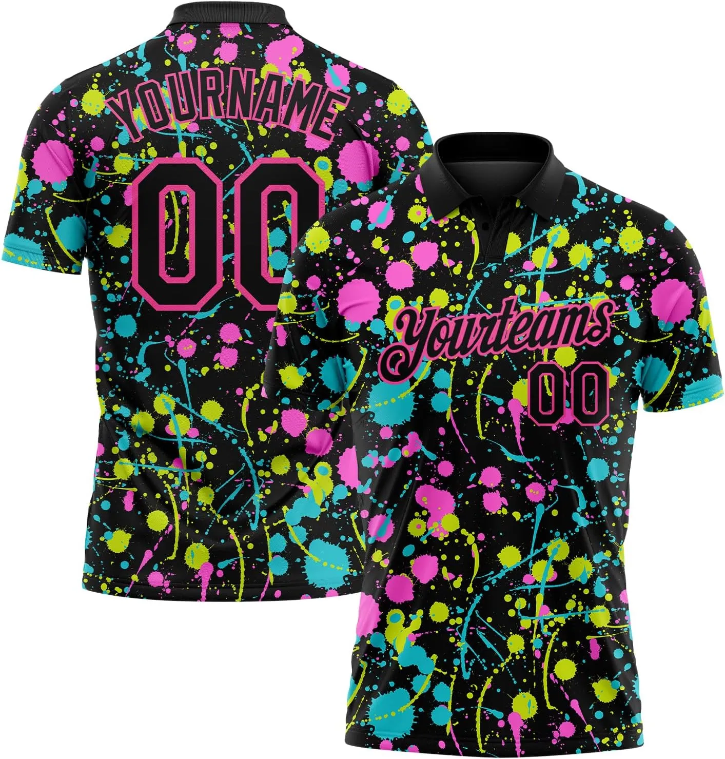 Custom Golf Polo Shirts Bowling Jerseys for Men Women Youth Personalized Tennis T-Shirt Design Your Own Sports Team Uniform