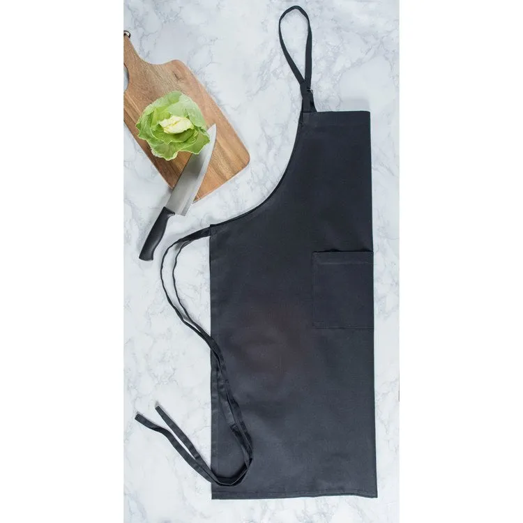 DII Chino Chef Apron Black