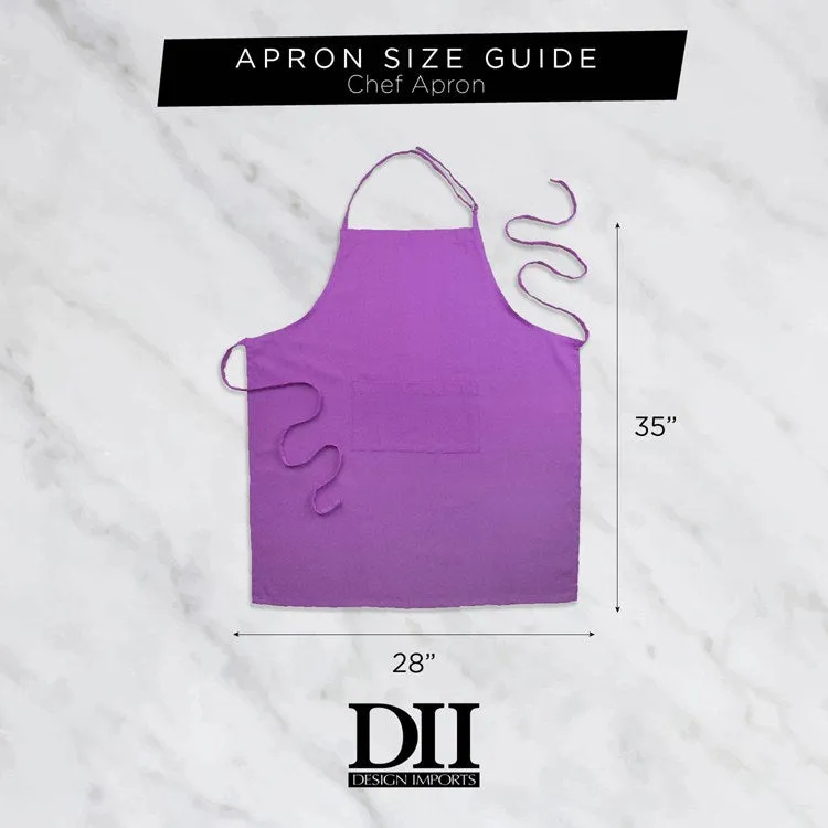 DII Flipside Print Chef Apron