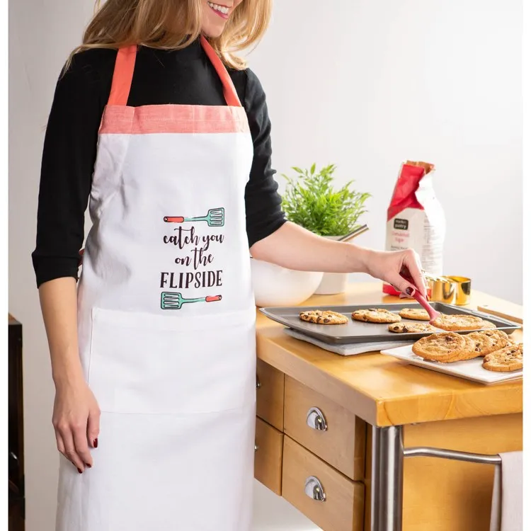 DII Flipside Print Chef Apron