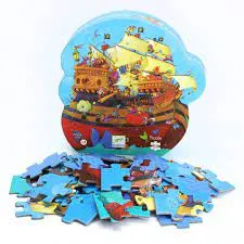 Djeco-Barbarossa's Boat-54 pc. Puzzle
