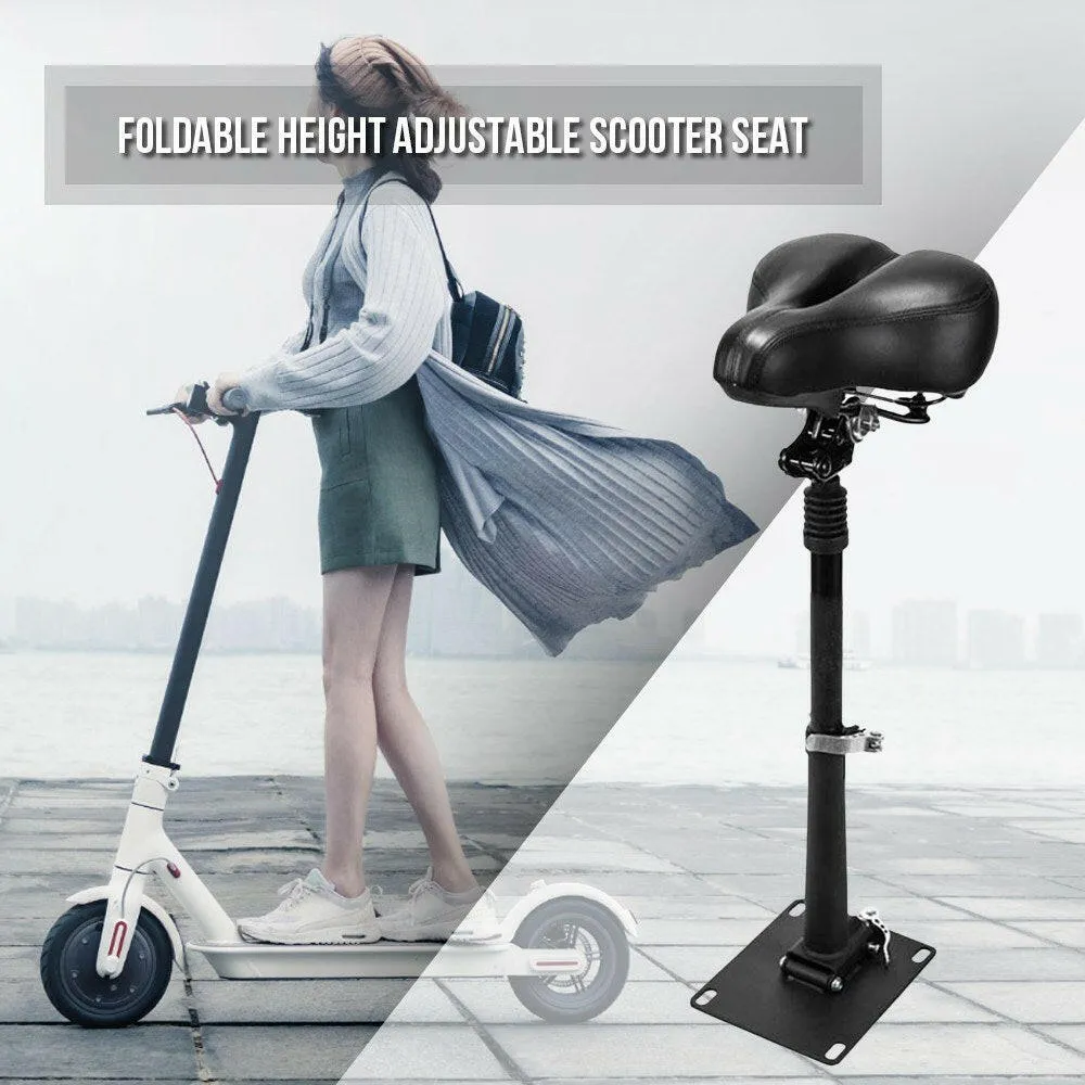 Electric Skateboard Saddle for Xiaomi Mijia M365 Scooter Foldable Height Adjustable Shock-Absorbing Folding Seat Chair