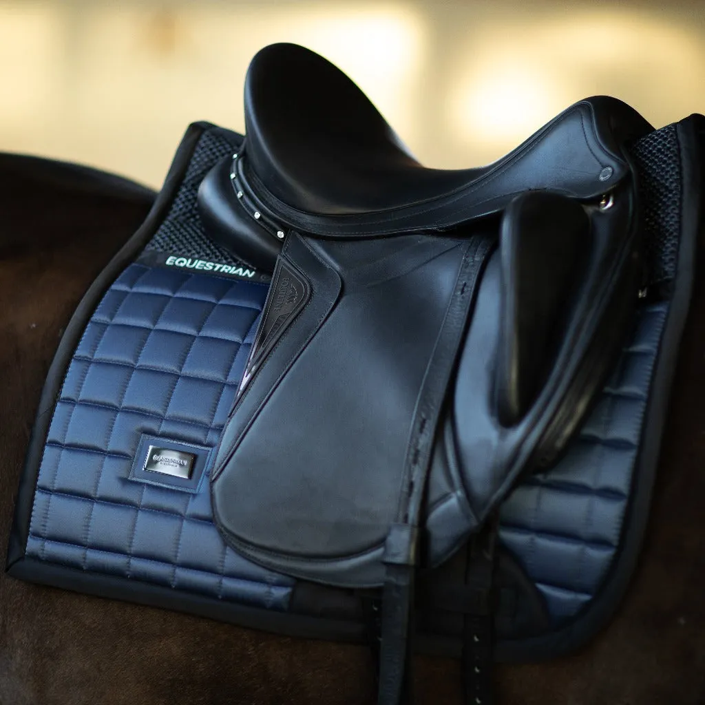 Equestrian Stockholm Dressage Saddle Pad Sportive Dark Venice FULL