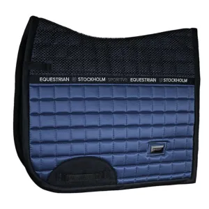Equestrian Stockholm Dressage Saddle Pad Sportive Dark Venice FULL