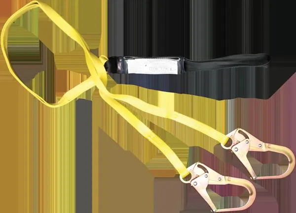 French Creek Dual Pack-Style Choker Shock Absorbing Lanyard