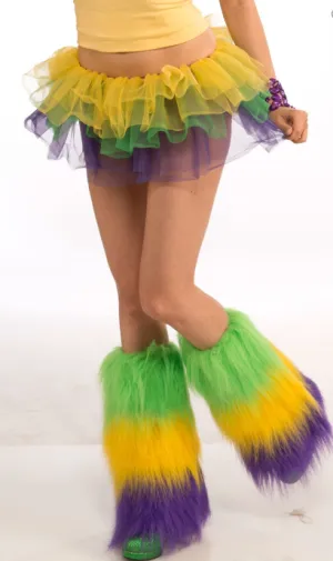 FURRY LEG WARMERS
