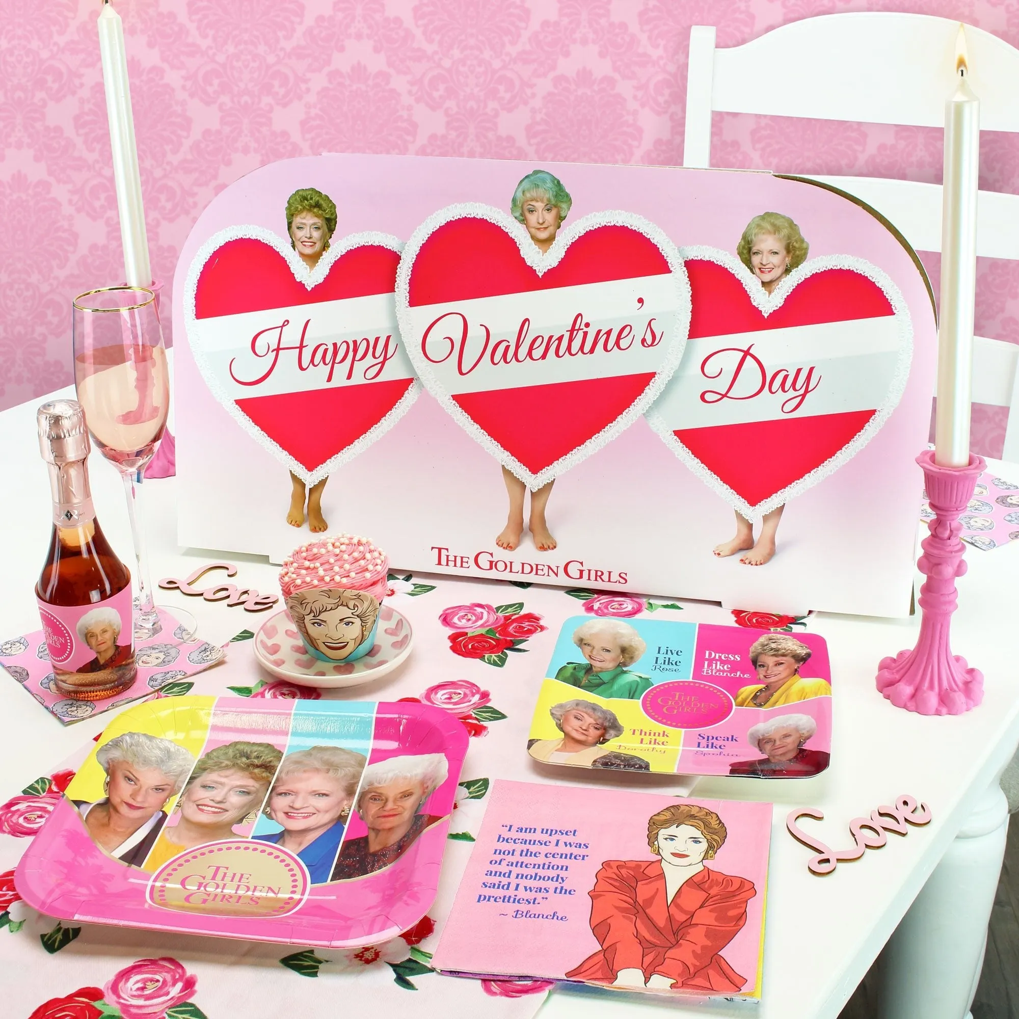 Golden Girls Valentine's Day Centerpiece