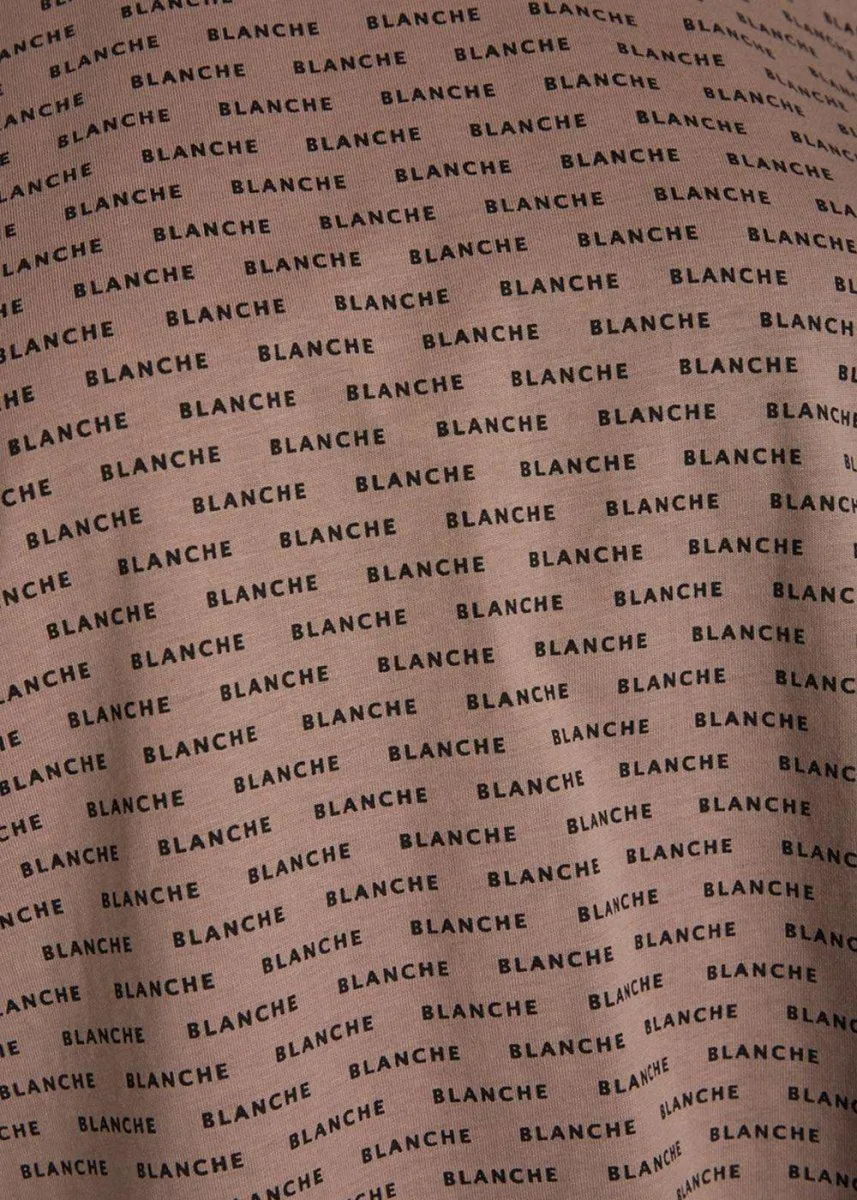 Home Print SS - Taupe Gray