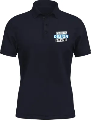 KAMKOO Custom Shirt Polo Men/Women Design Your Own T Shirt Personalized Text Logo Name Print Sports Golf Cotton Tee