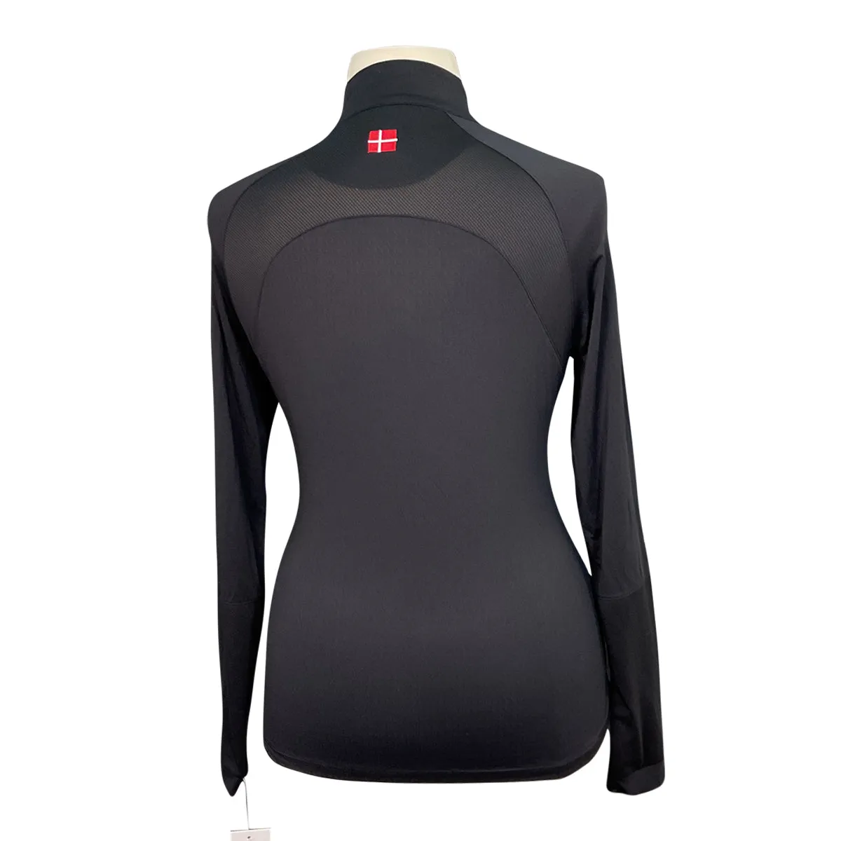 Kastel Denmark 1/4 Zip Shirt in Black - Women's XL