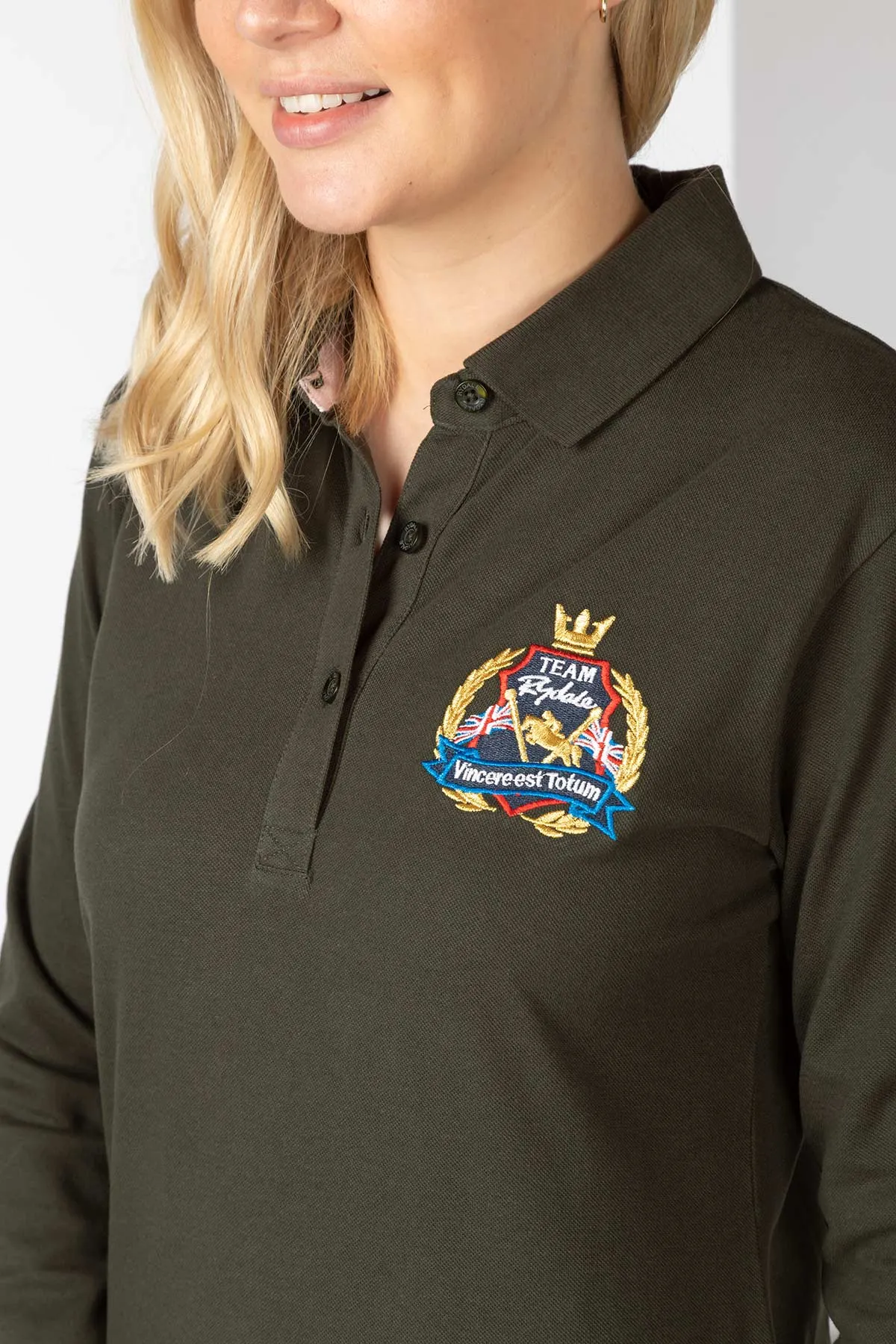 Ladies Charlie Long Sleeve Polo Shirt