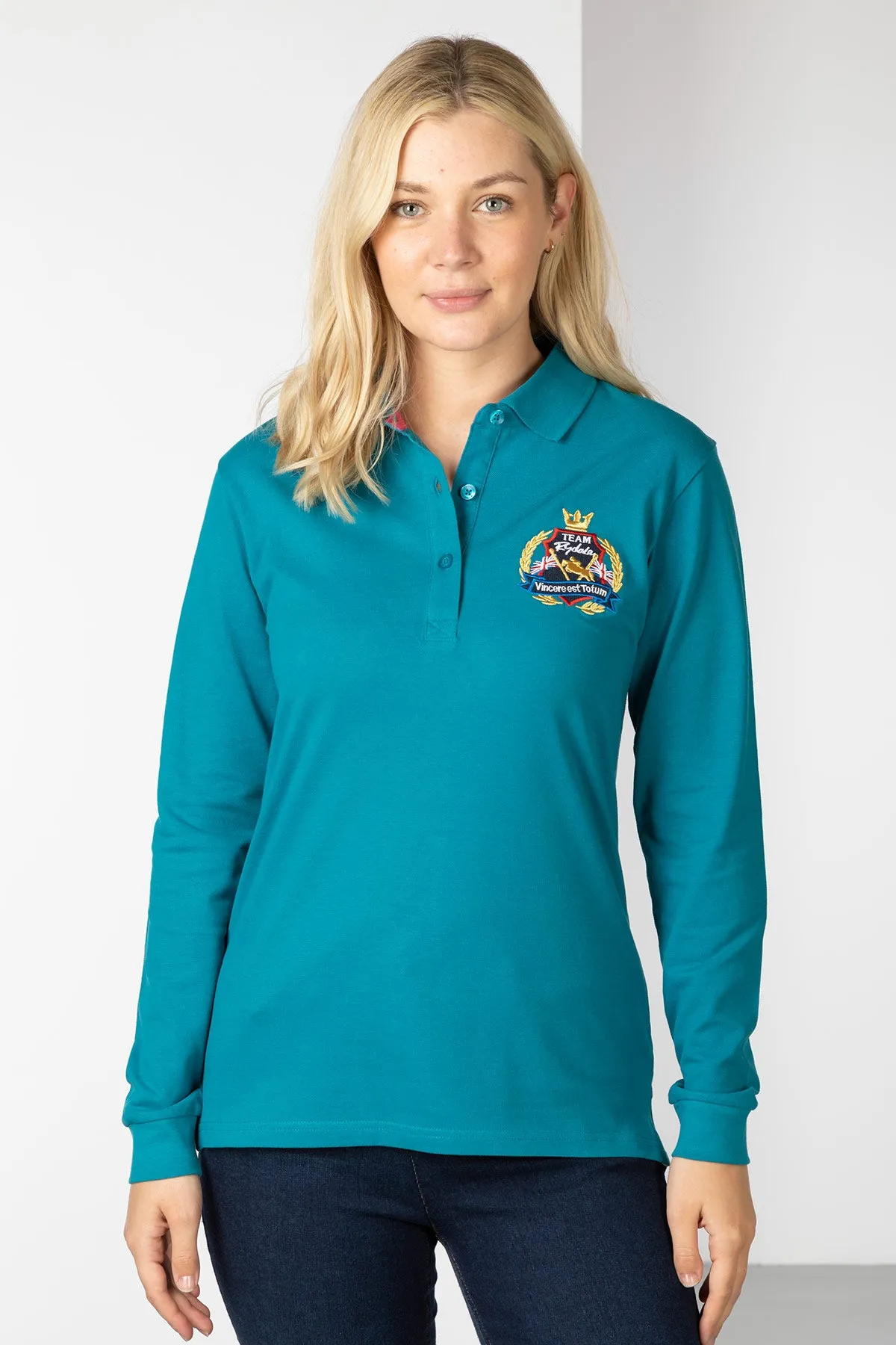 Ladies Charlie Long Sleeve Polo Shirt