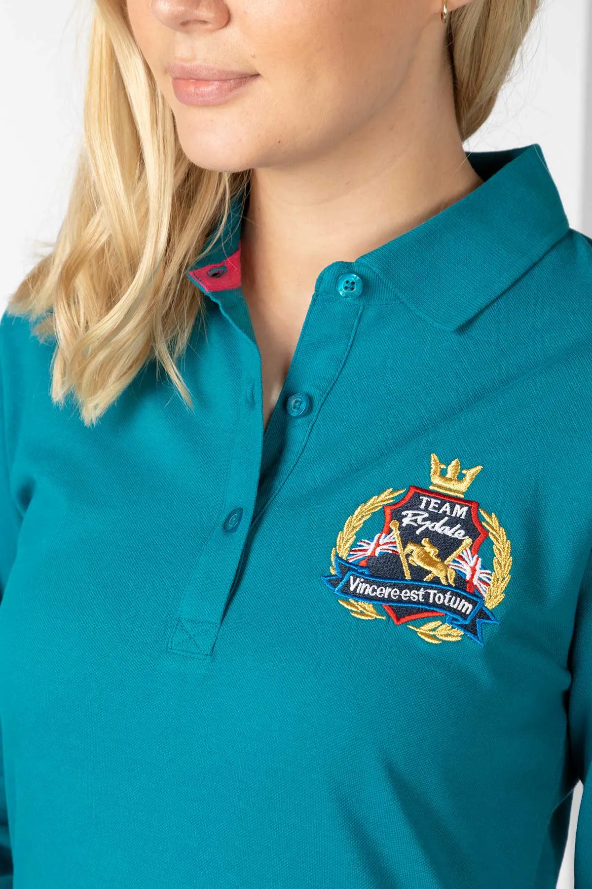 Ladies Charlie Long Sleeve Polo Shirt