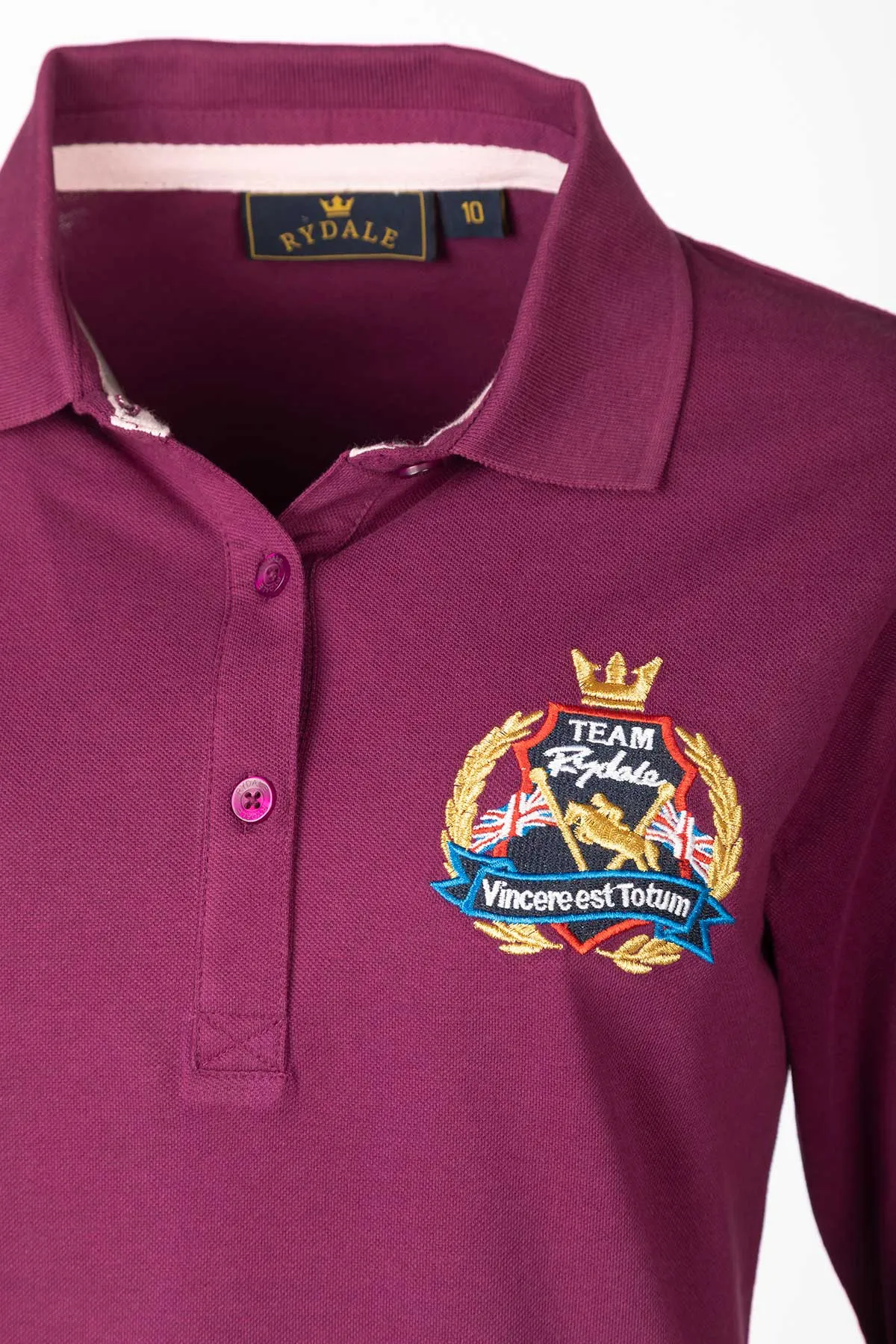 Ladies Charlie Long Sleeve Polo Shirt