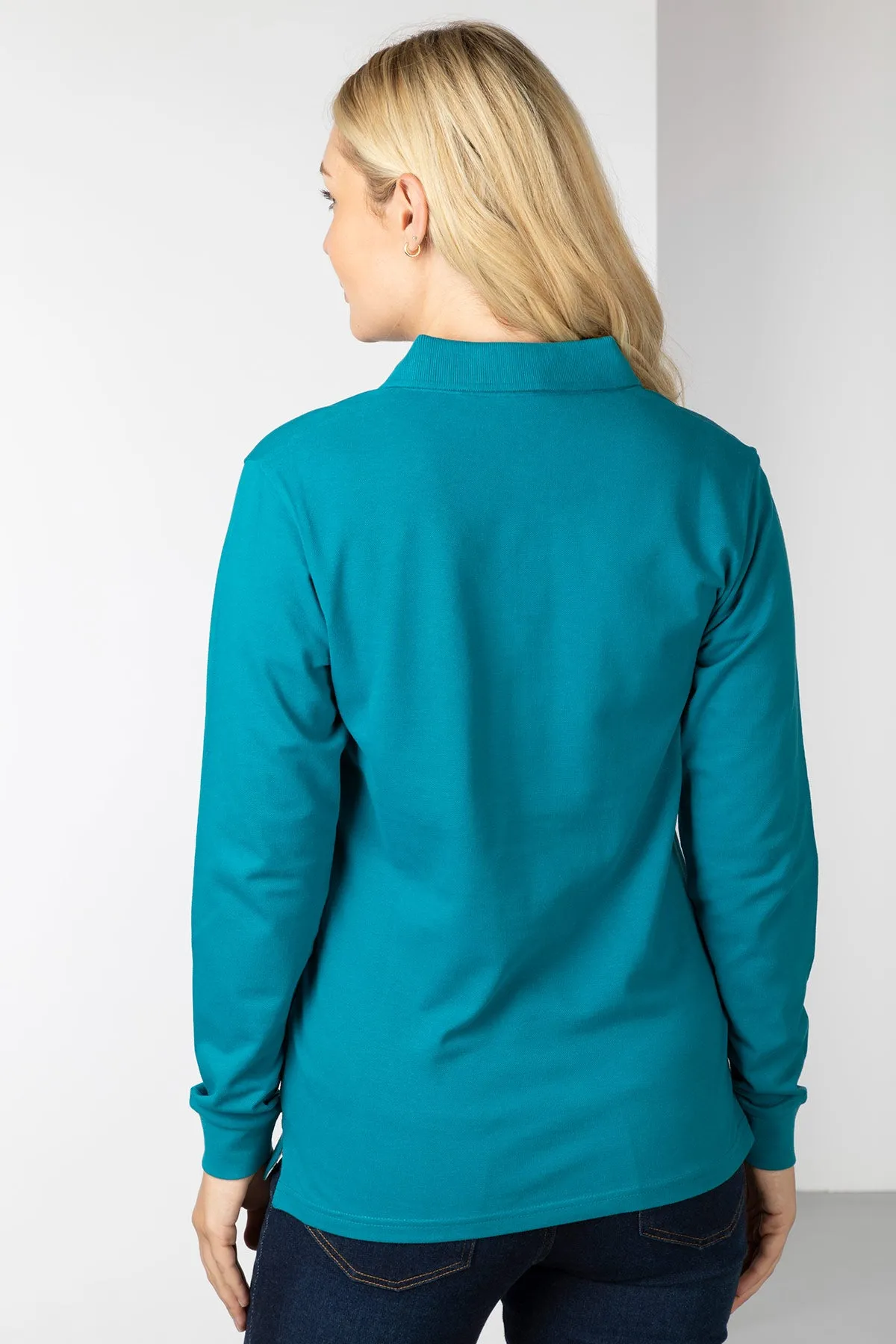 Ladies Charlie Long Sleeve Polo Shirt