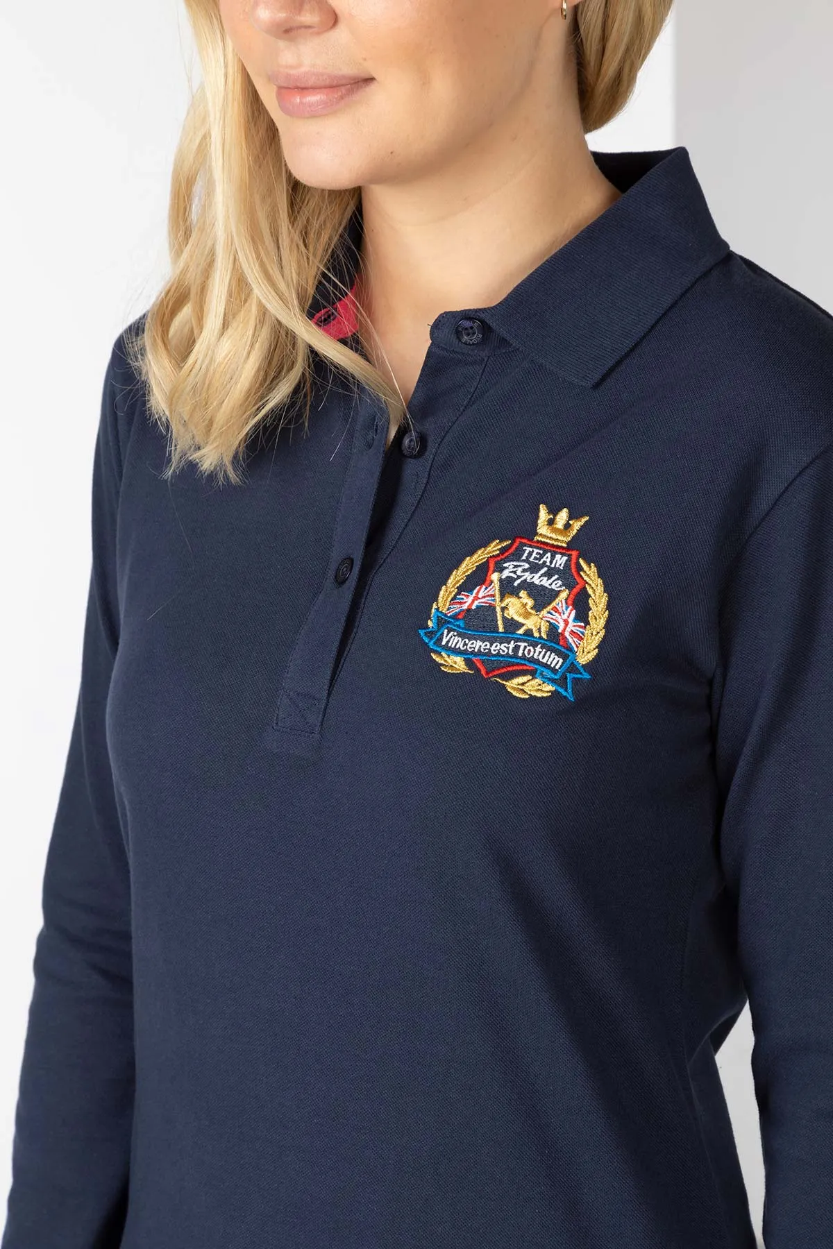 Ladies Charlie Long Sleeve Polo Shirt