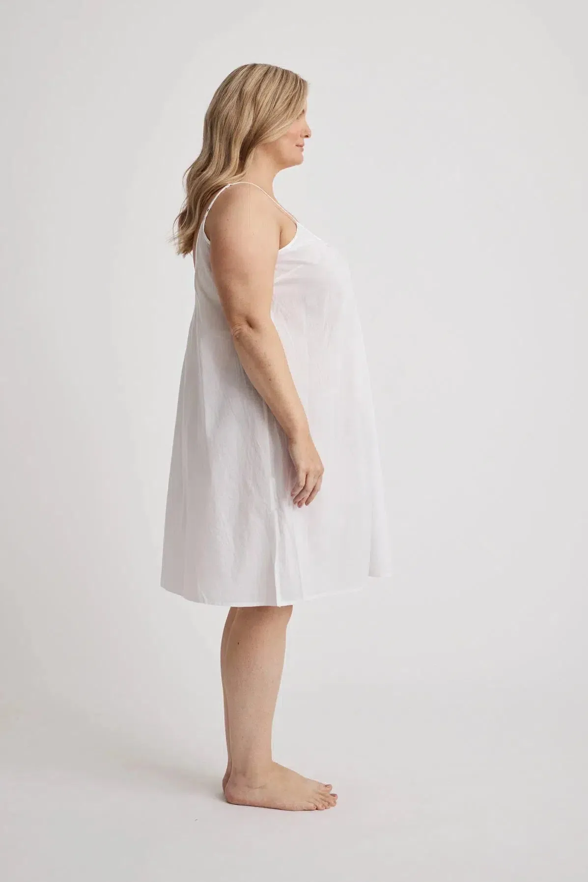 Leilani - Nightdress - Short - White