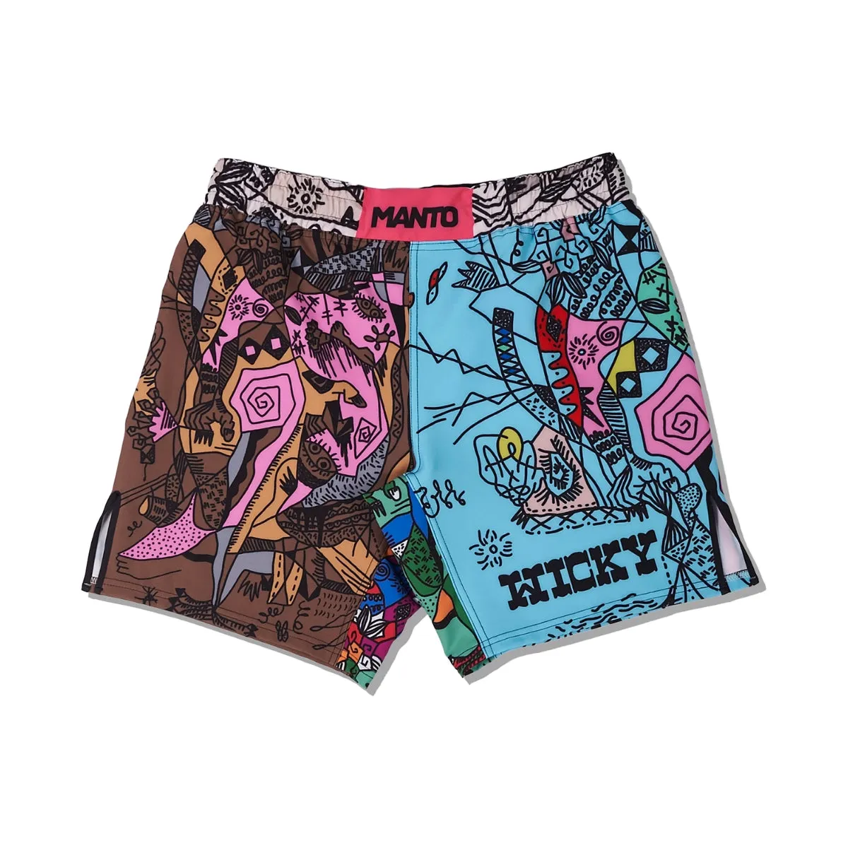 Manto Wicky Fight Shorts Multicolour