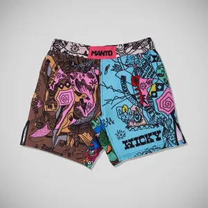 Manto Wicky Fight Shorts Multicolour