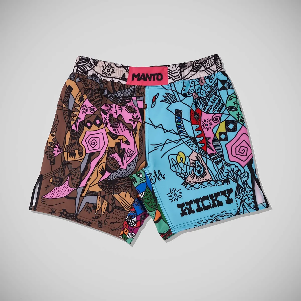 Manto Wicky Fight Shorts Multicolour