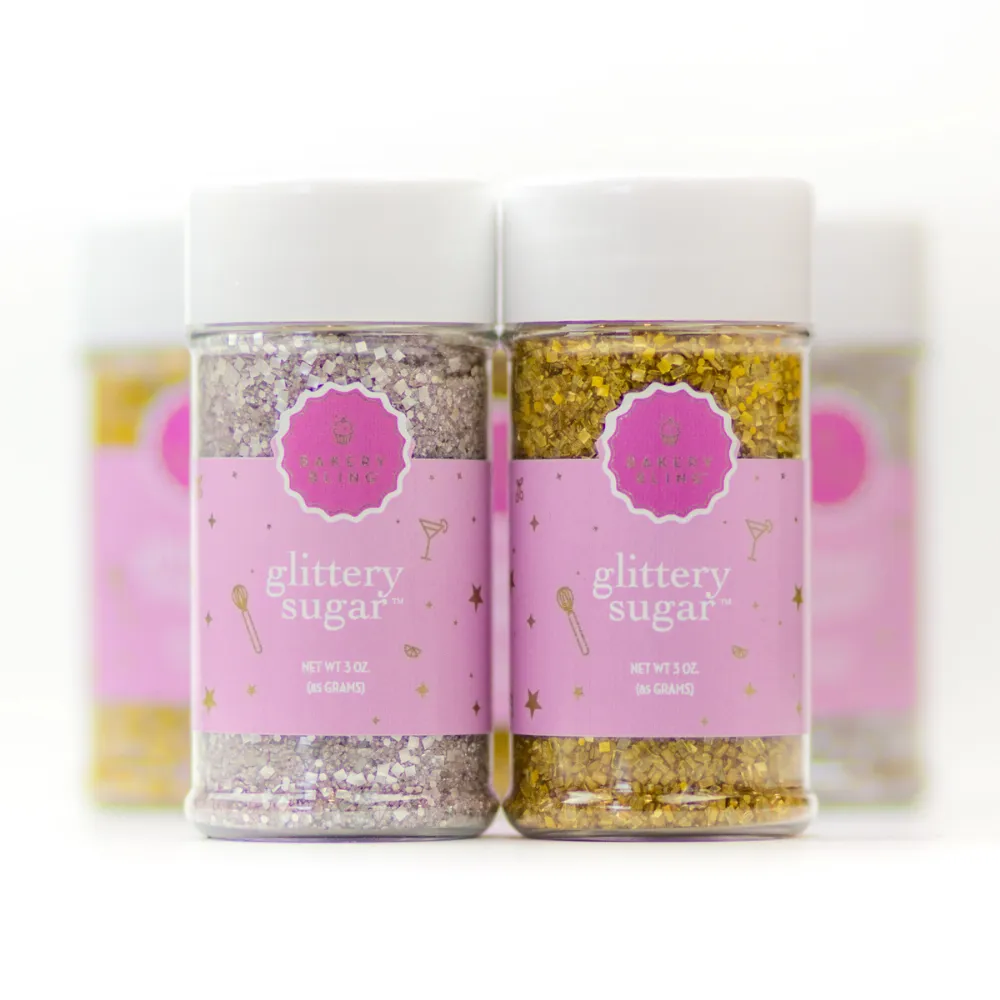 Metallic Gold Glittery Sugar™