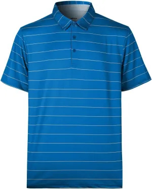 MOHEEN Golf Shirts for Men Lightweight Dry Fit Print Moisture Wicking Performance Short Sleeve Sports Polo Shirt