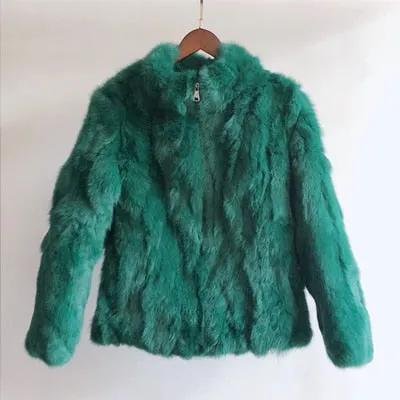 New Arrival Fashion Coats Faux Women Winter Jacket Fur Collar Sweater Coat Warm Cotton Women Clothes