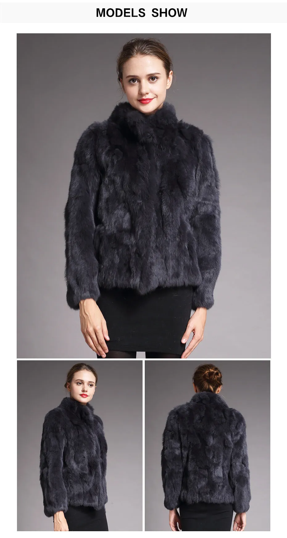 New Arrival Fashion Coats Faux Women Winter Jacket Fur Collar Sweater Coat Warm Cotton Women Clothes