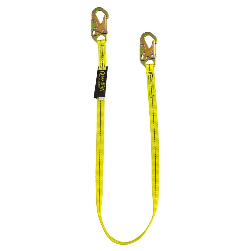 NON-SHOCK ABSORBING LANYARD