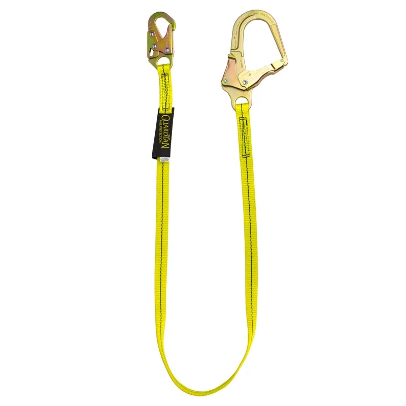 NON-SHOCK ABSORBING LANYARD