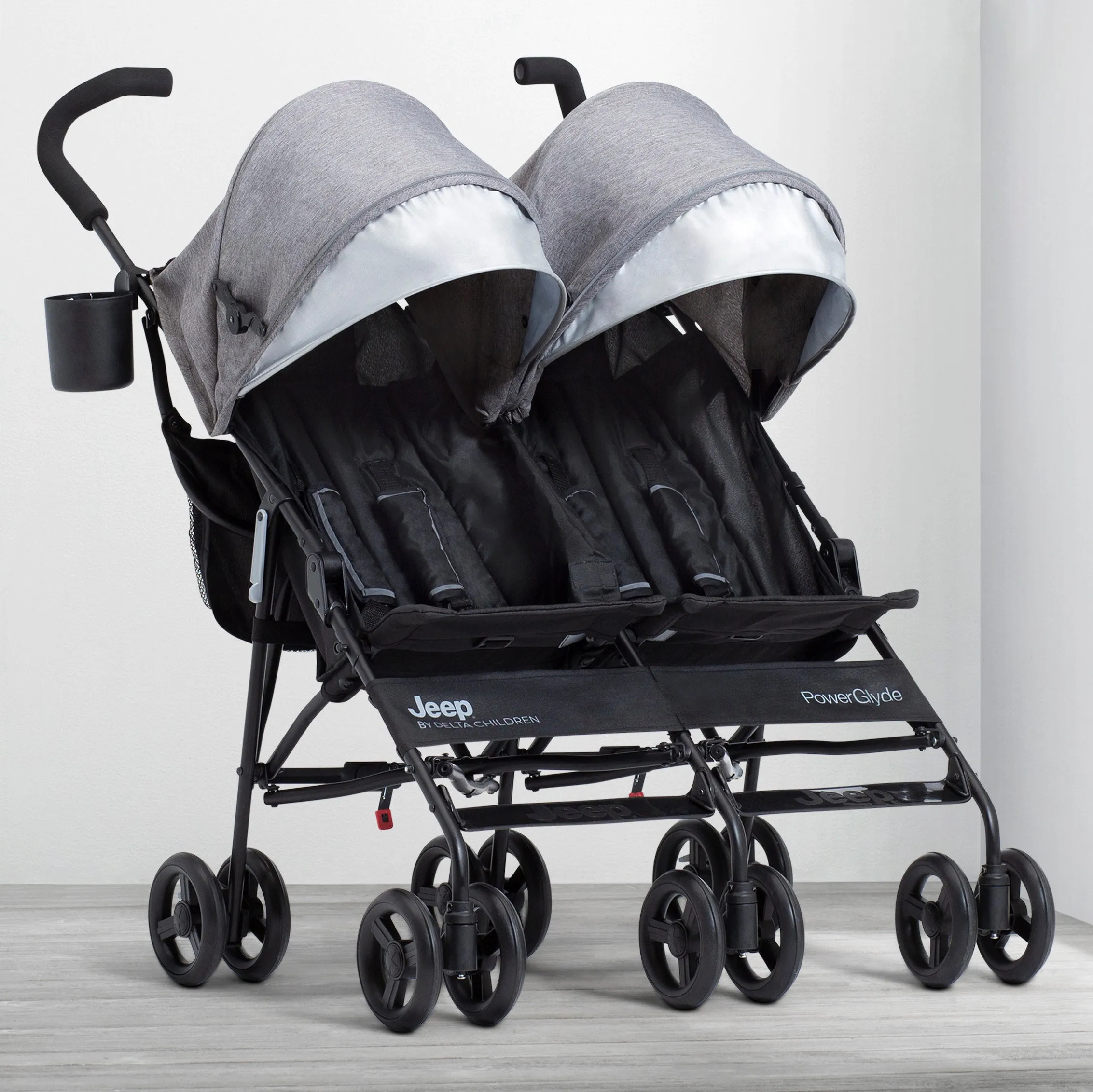 PowerGlyde Side-by-Side Double Stroller