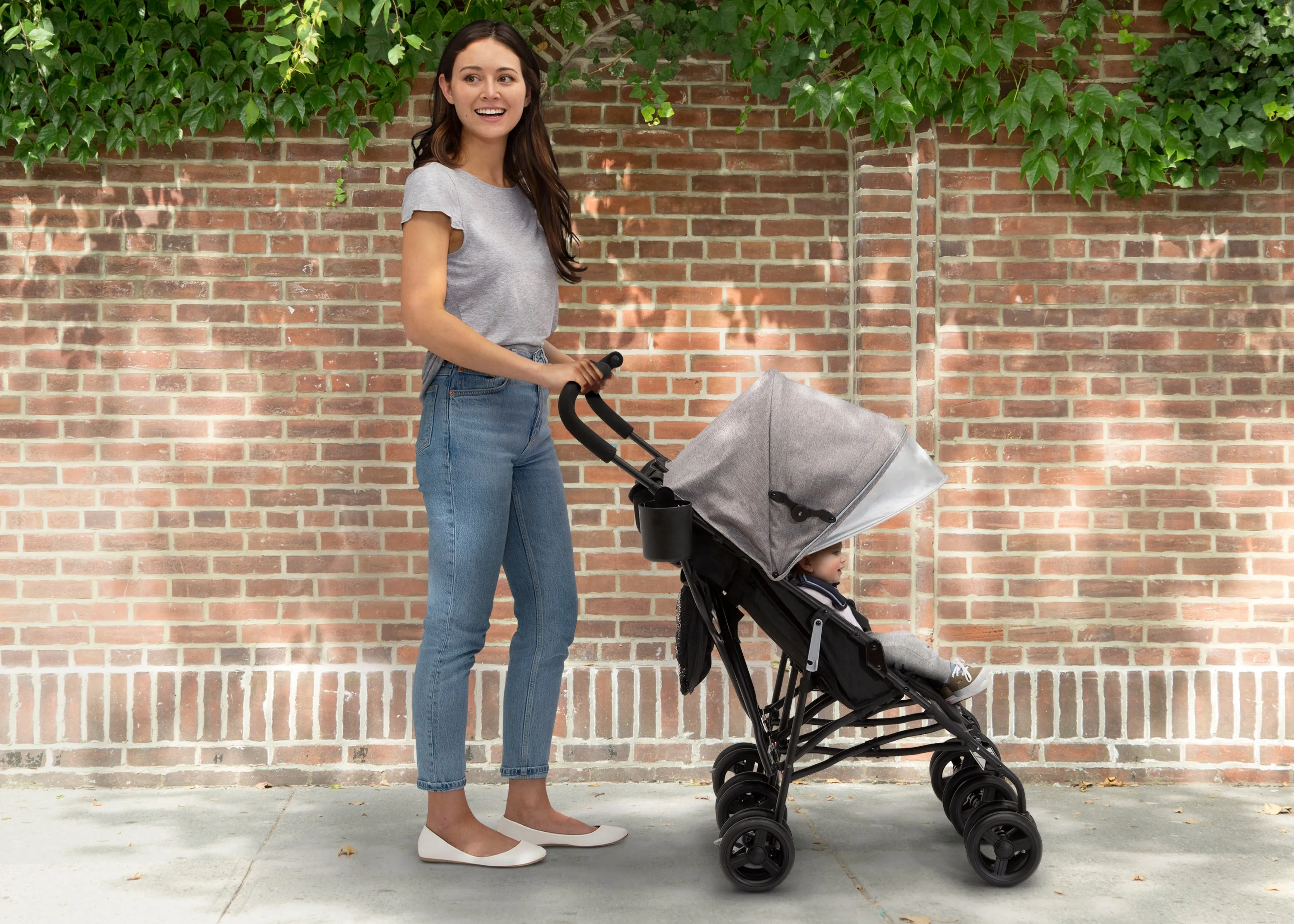 PowerGlyde Side-by-Side Double Stroller