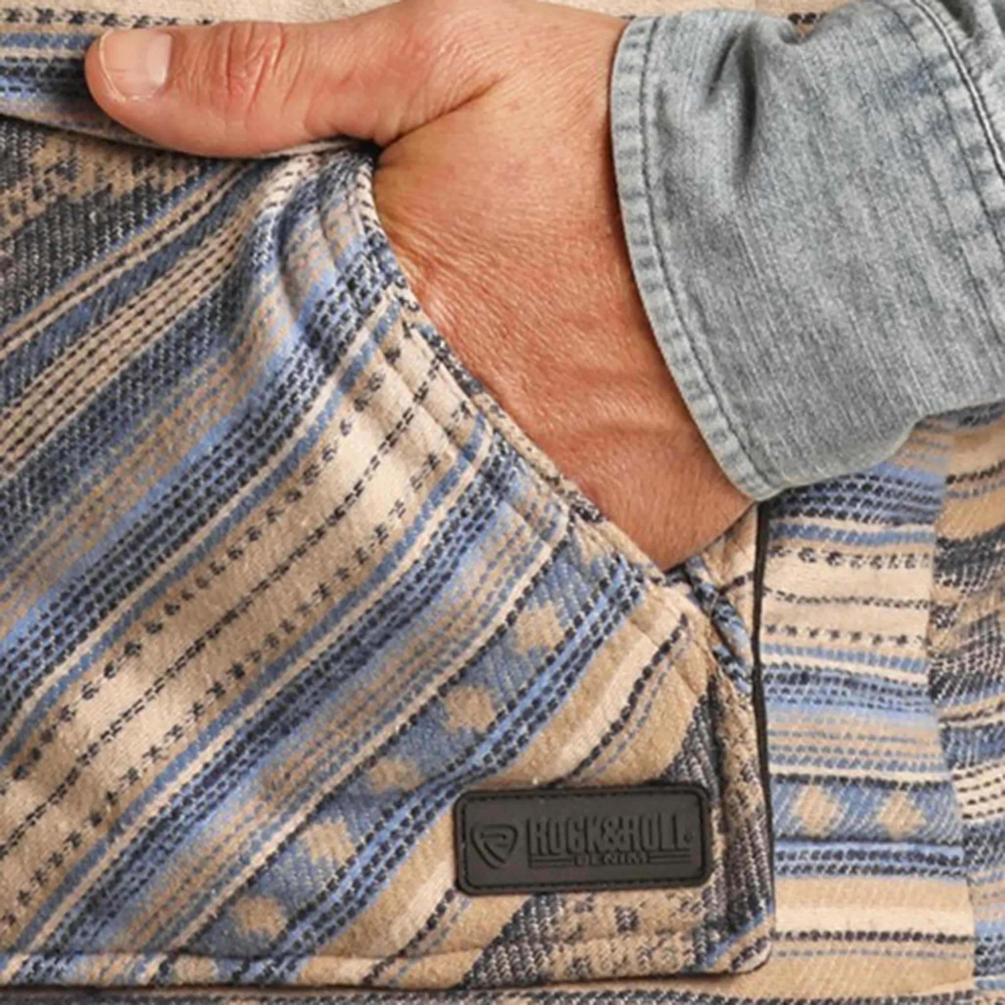 Rock & Roll Men's '46 Aztec Vest