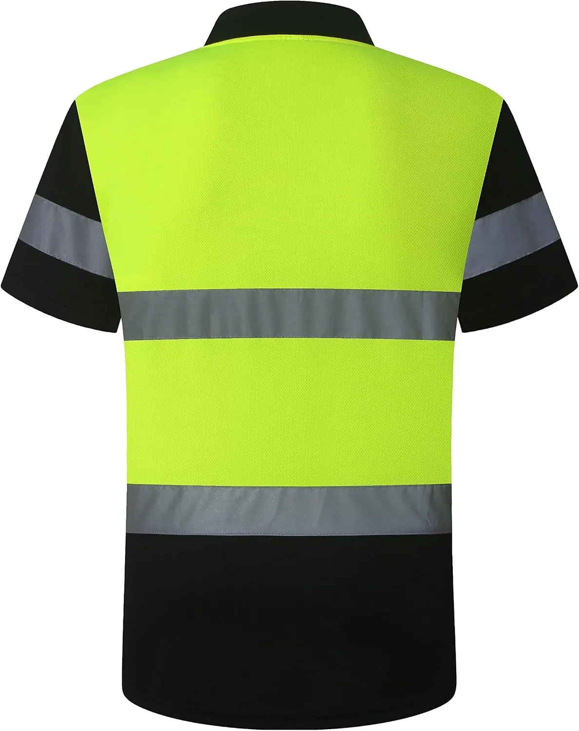 Safety Shirt for Men Hi Vis Reflective Shirt Workwear,Quick Drying Breathable Soft T Shirt