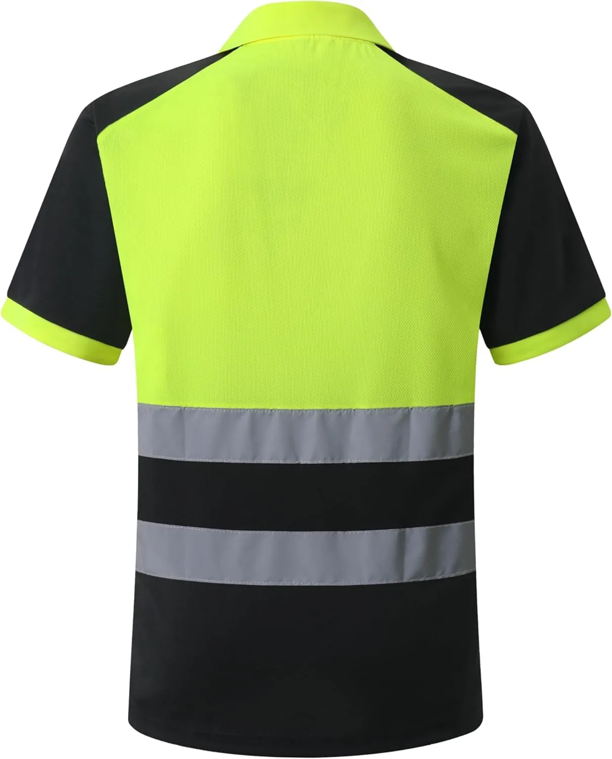 Safety Shirt for Men Hi Vis Reflective Shirt Workwear,Quick Drying Breathable Soft T Shirt