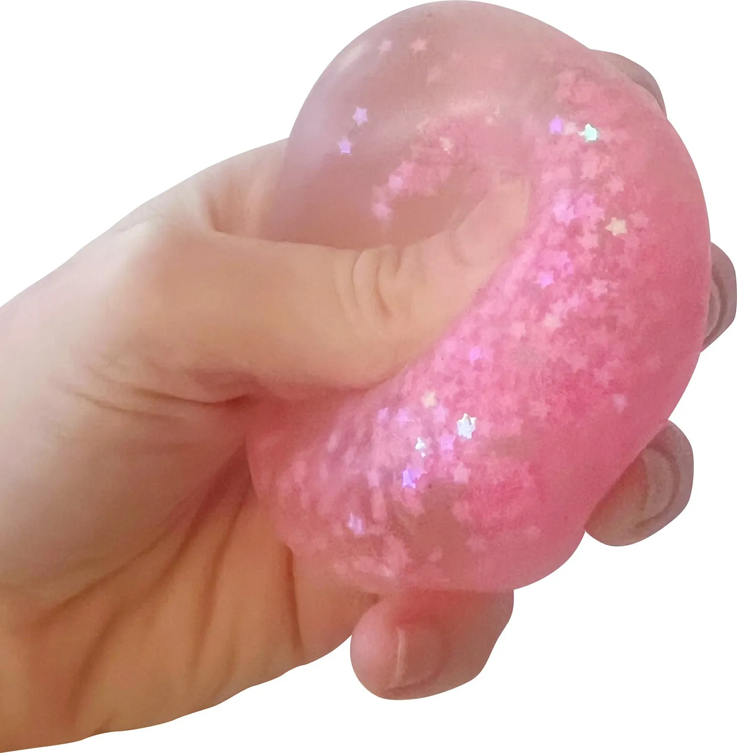 Sparkle Marshmello Squishy Ball