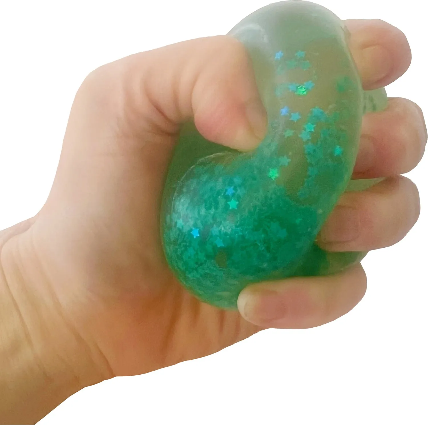 Sparkle Marshmello Squishy Ball