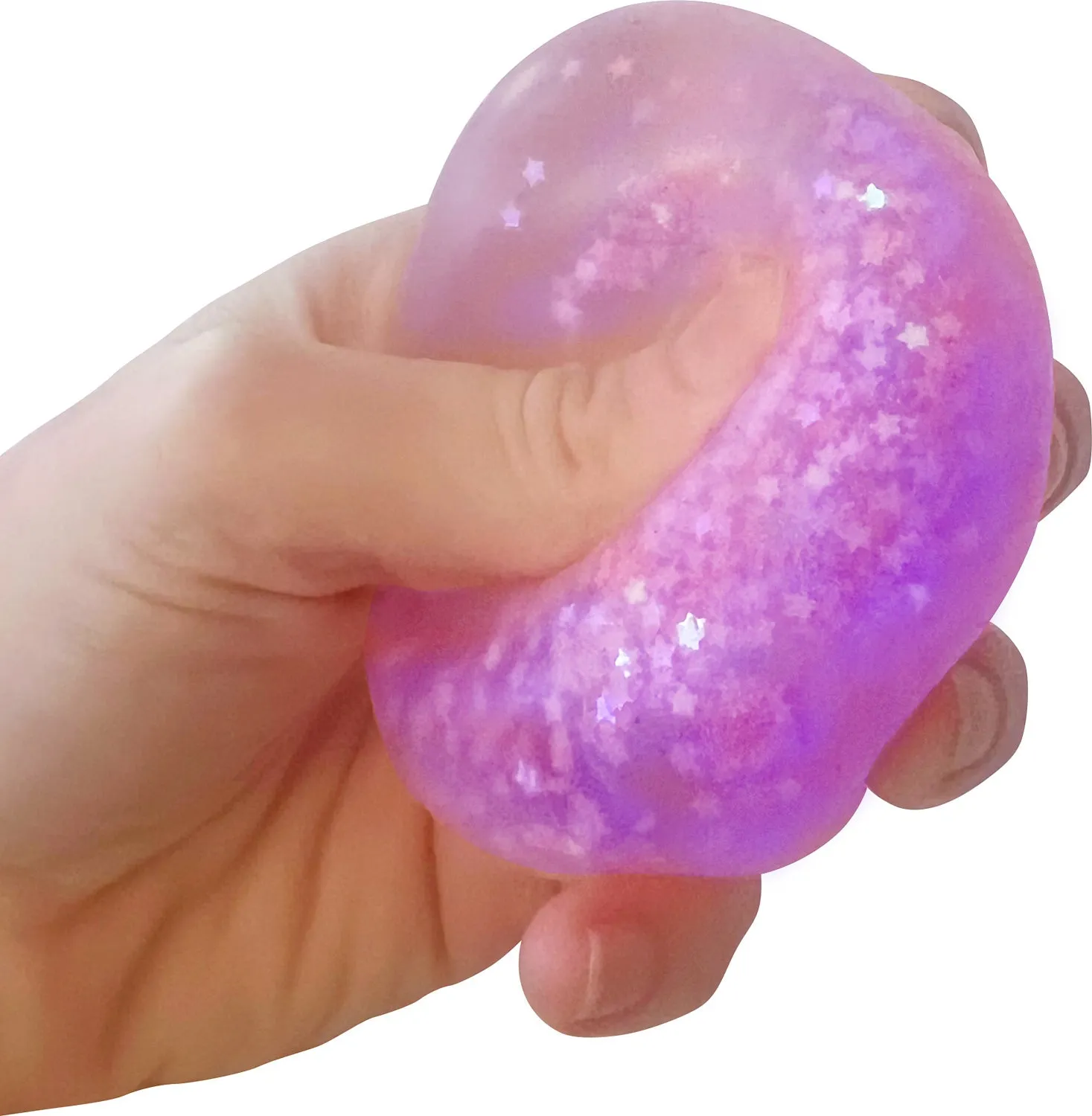 Sparkle Marshmello Squishy Ball