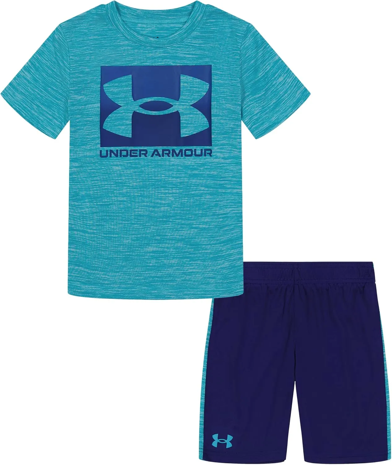 Under Armour baby-girls Ua Terrazzo Leopard Heart SetShort Set