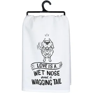 Wagging Tail Kitchen Towel